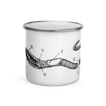 Heart of the Worm Enamel Mug