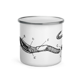 Heart of the Worm Enamel Mug