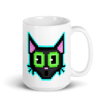 Scaredy Cat Ceramic Mug