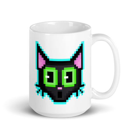 Scaredy Cat Ceramic Mug