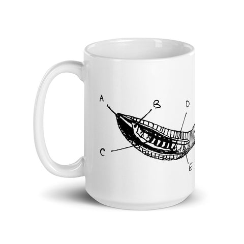 Heart of the Worm Ceramic Mug