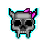 Skull Emote Stickers